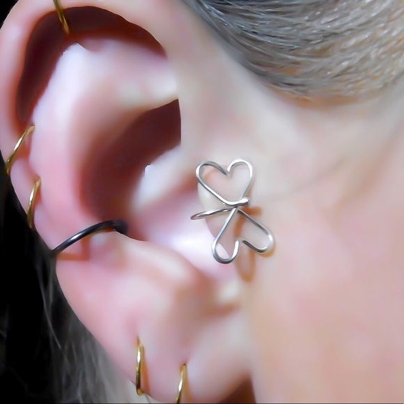 Moodtherapy Jewelry - 🦋 925 sterling silver butterfly ear cuff earring